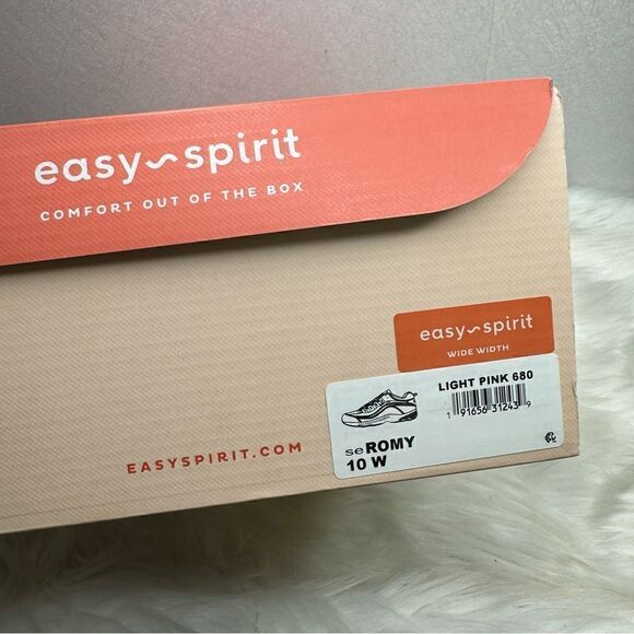 Easy Spirit Romy Walking Sneaker Leather 10W - Picture 4 of 8
